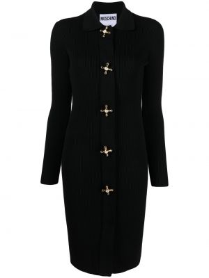 Strikket dress Moschino svart