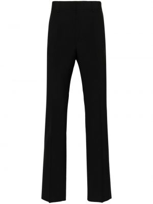 Spodnie wełniane Valentino Garavani czarne