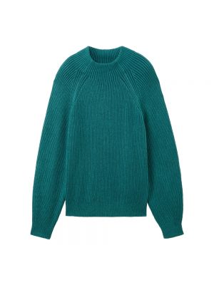 Pullover mit stehkragen Tom Tailor grün