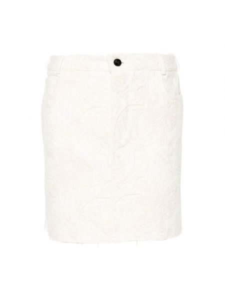 Mini spódniczka Semicouture biała