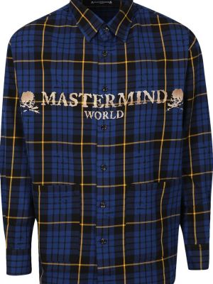 Рубашка Mastermind World синяя