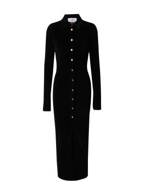 Košeľové šaty Chiara Ferragni čierna