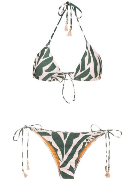 Bikini à imprimé à motifs abstraits Lygia & Nanny