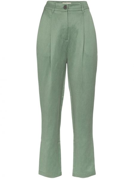 Pantalones rectos Mara Hoffman verde