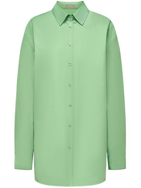 Bavlnená košeľa na gombíky 12 Storeez zelená