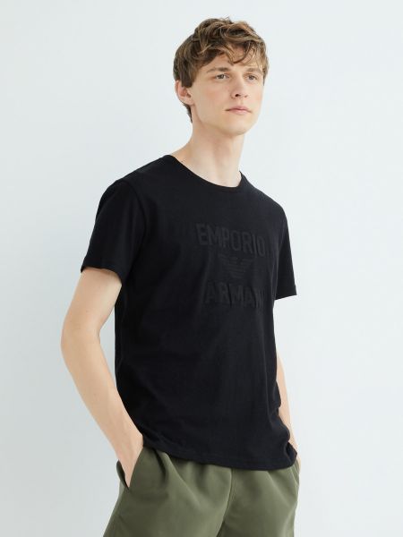 Camiseta manga corta Emporio Armani negro