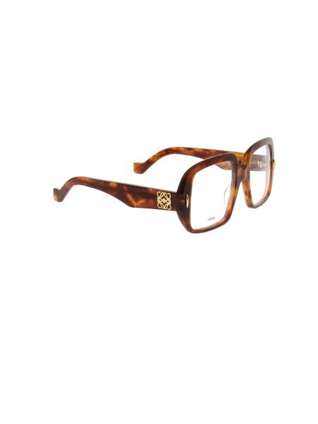 Okulary przeciwsłoneczne eleganckie Loewe brązowe