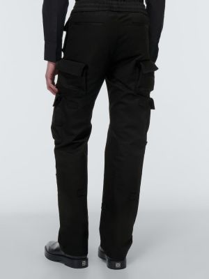 Pantaloni cargo Givenchy negru