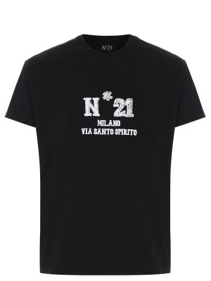 Черная футболка №21