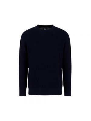 Sweatshirt Armani Exchange blau