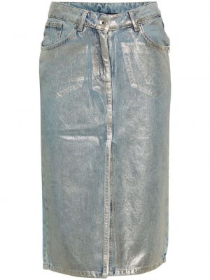 Spódnica jeansowa Patrizia Pepe niebieska