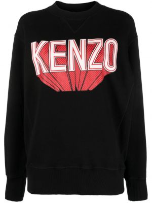 Βαμβακερός φούτερ με σχέδιο Kenzo μαύρο