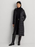 Černé dámské zimní kabáty
