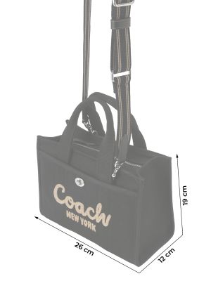 Nákupná taška Coach čierna