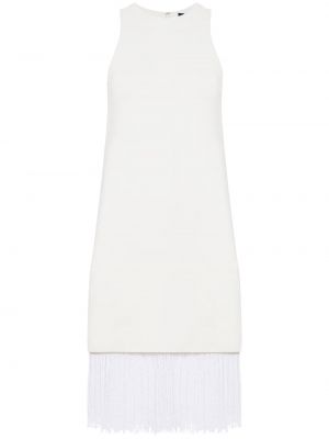 Vestito con frange Proenza Schouler bianco