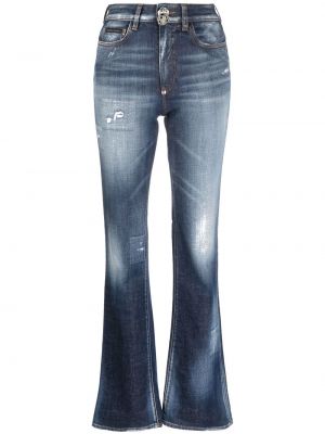 Distressed jeans Philipp Plein blau