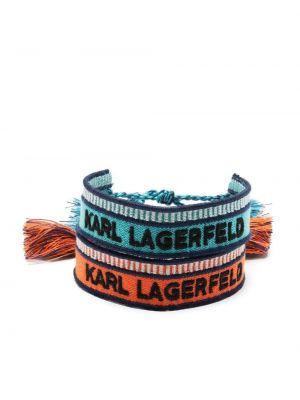 Manschett armband Karl Lagerfeld blå