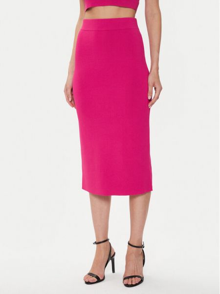 Slim fit pouzdrová sukně Ted Baker růžové