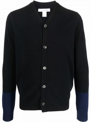 Gyapjú kardigán Comme Des Garçons Shirt fekete