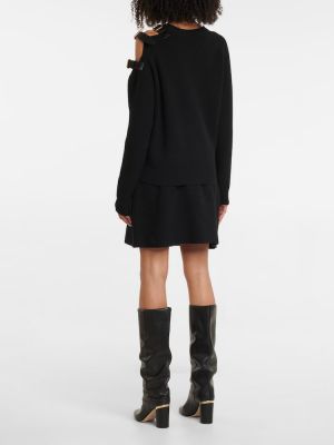 Jersey de lana de cachemir de tela jersey Altuzarra negro
