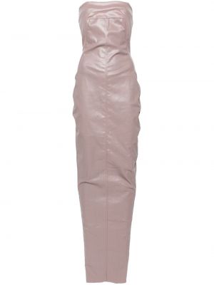 Koktejlové šaty Rick Owens růžové