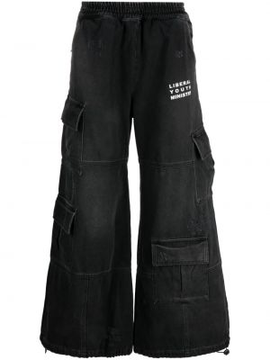 Jeans ausgestellt Liberal Youth Ministry schwarz