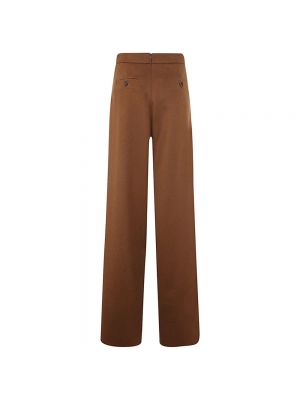 Pantalones rectos Max Mara marrón