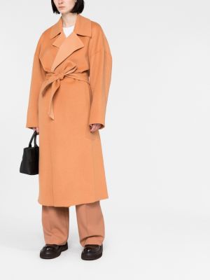 Manteau en laine Calvin Klein marron