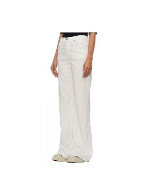 Pantalones de ámbar Dondup blanco