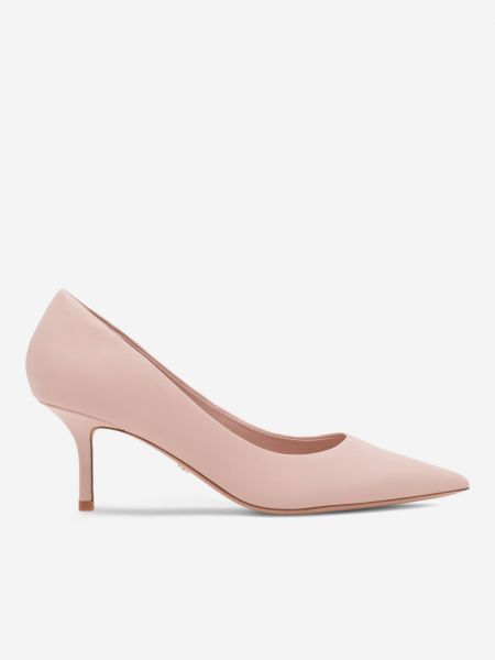 Ниски обувки с ток Gino Rossi розово
