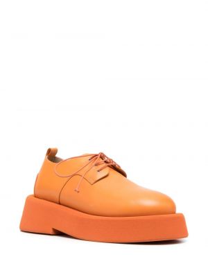 Oksfordo batai su platforma Marsell oranžinė