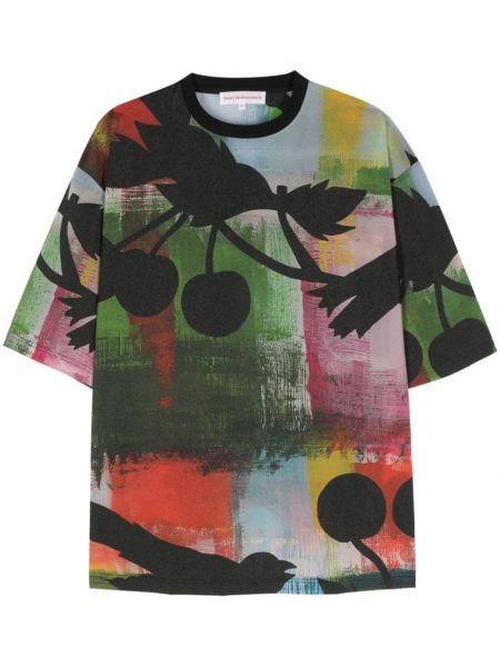 T-shirt mit print Walter Van Beirendonck schwarz