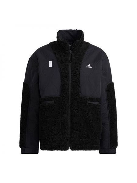 Флисовая куртка Adidas черная