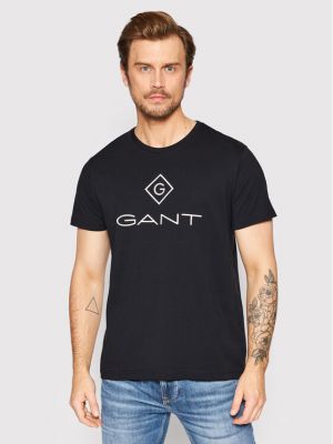 Tričko Gant černé