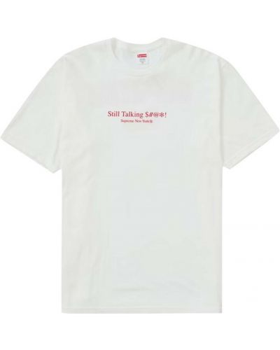 T-shirt Supreme, biały