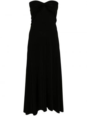 Μάξι φόρεμα David Koma μαύρο