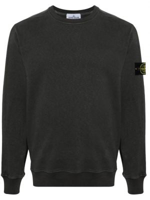 Sweat en coton Stone Island gris