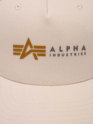 Șapcă Alpha Industries bej