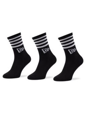 Pruhované ponožky New Era černé