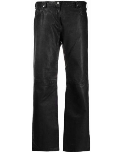 Pantalones bootcut Giorgio Armani Pre-owned negro