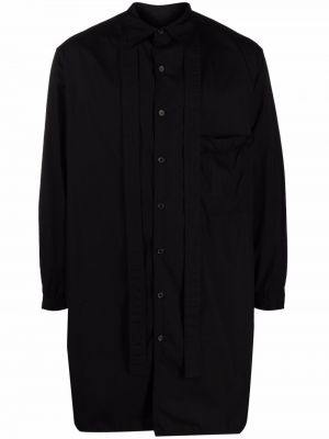 Oversize риза Yohji Yamamoto черно