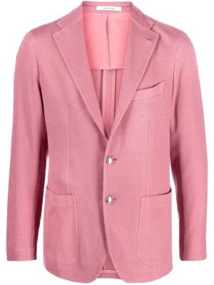 Blazer aus baumwoll Tagliatore pink