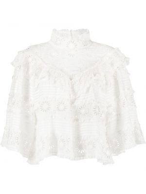 Kort bluse Isabel Marant hvit