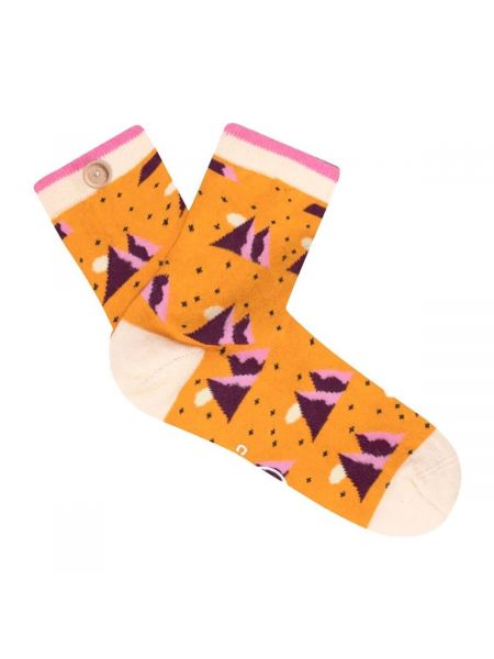 Čarape Cabaia narančasta