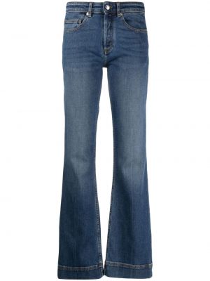 Bootcut jeans aus baumwoll ausgestellt Zadig&voltaire blau