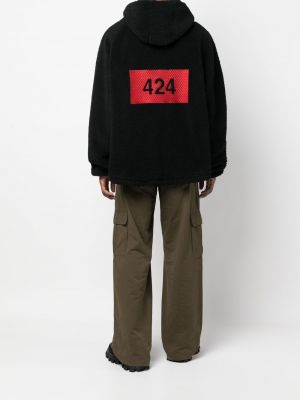 Pullover mit reißverschluss 424 schwarz