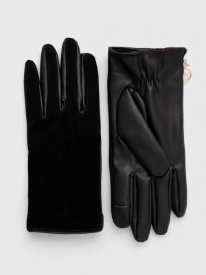 Rękawiczki zamszowe Medicine czarne