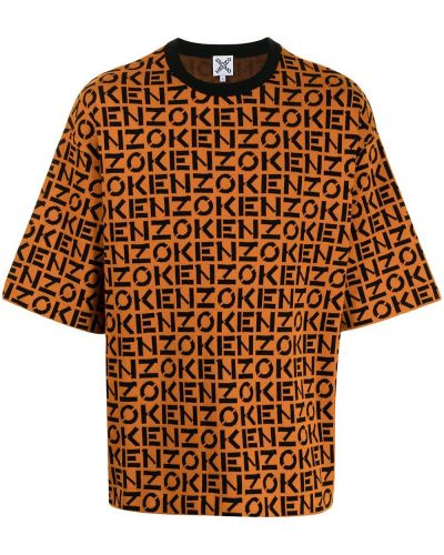 Camiseta oversized Kenzo naranja