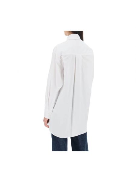 Blusa de algodón Isabel Marant blanco