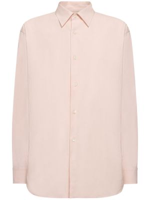 Camisa de algodón Auralee rosa